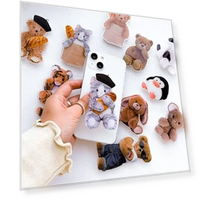 Luxury Kitsch Style Case — Phone Charms, Board M Factory