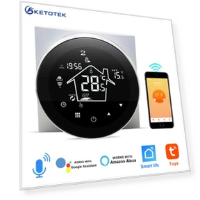 Smart Wi-Fi Thermostat with Touch Screen — Home Climate Control, Ketotek