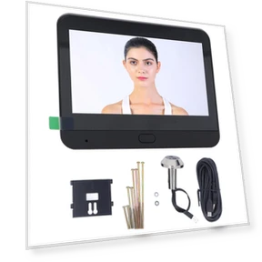 Smart Wireless Doorbell with Peephole Camera — Smart Home Security, DaiXiao-N11