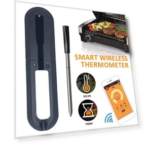 Smart Wireless Meat and Food Thermometer — Thermometers, XuYiEC