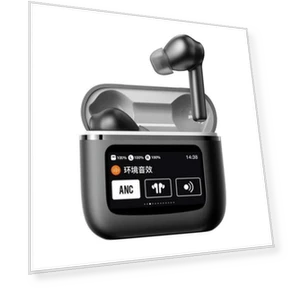 True Wireless Earbuds with Active Noise Cancellation — In-Ear Headphones, Junmaocun