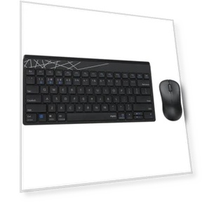Bluetooth / 2.4G Wireless Keyboard and Mouse Set — Keyboards, Rapoo