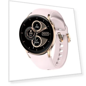 Smartwatch with AMOLED Screen and Health Monitoring — Smartwatches