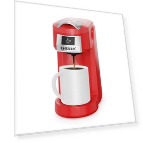 Classic Single Serve Coffee Maker for K Cup — Coffee Makers, CHULUX