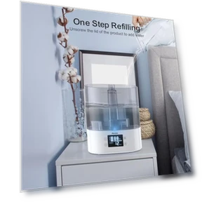 Cool Mist Air Humidifier — Air Moisturizers, Msolok