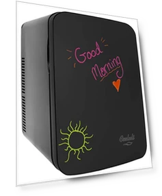 Mini Fridge with Magnetic Blackboard — Mini Fridges, Cooluli