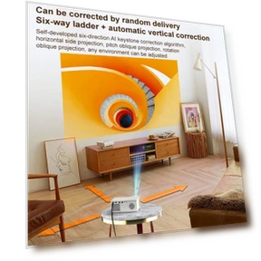 2.69 inch LCD Display HD Smart LED Projector — Home Theater Projectors, WOWOTO
