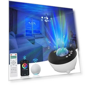 Aurora Galaxy Projector — Night Lights, Bolong