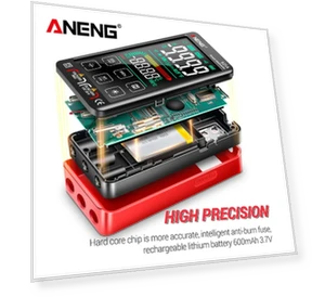 Auto Range Full-screen Touch Smart Digital Multimeter — Multimeters & Analyzers, ANENG