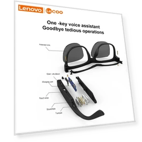 Bluetooth Earphone Sunglasses — Bluetooth Headsets, Lenovo