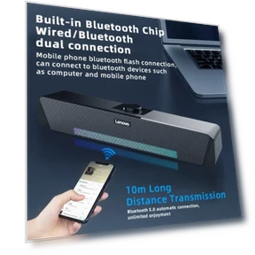 Computer Sound Bar — Sound Bars, Lenovo