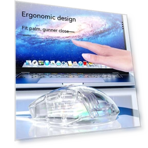 Crystal Transparent Mouse — Mouse Pads, Tarantula