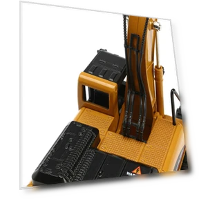 Excavator Diecast Model — Miniature Vehicles, HUINA