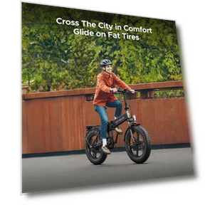 Fat Tire Folding Electric Bike — E-Bikes, ENGWE