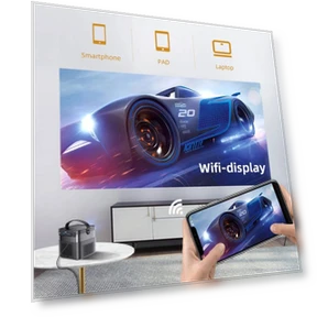 Portable 4K Cinema Mini Projector — Home Theater Projectors
