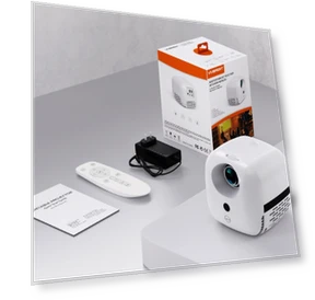 Portable Mini LCD LED Smart Projector — Home Theater Projectors