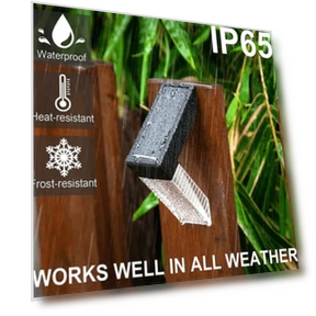 Solar Lights Outdoor Waterproof Induction Stair Step Lights — Garden Illumination
