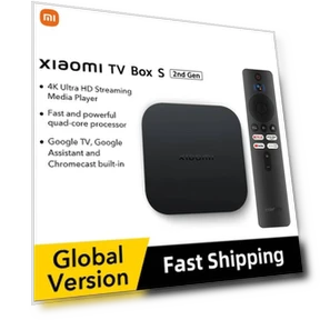 TV Box S(2nd Gen) 4K Ultra HD — Ultra HD Media Players, Xiaomi