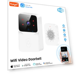 Video Doorbell Wireless HD Camera — Smart Home Security, Tuya
