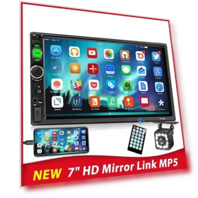 7-inch Touchscreen Car MP5 Player — Stereo Receivers, MDH