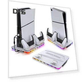 Cooling Fan Charging Dock with Dual Controllers — Cooling Pads & Fans, Phone Needs