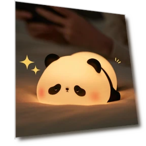 LED Panda Night Light — Night Lights, Happypilot