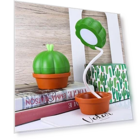 Mini Cactus Night Light — Creative Lighting Solutions, Cosy Homes