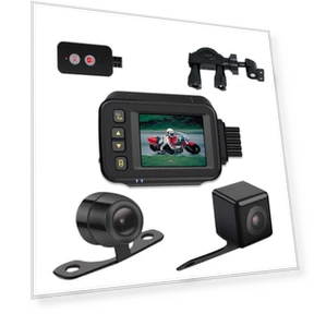 Motorcycle Video Recorder — Rearview Video Systems, JOHO - CarGear