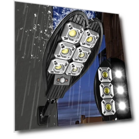 Outdoor Solar Yard Light with 6 Eyes — Outdoor Security & Flood Lighting, Xingben Two