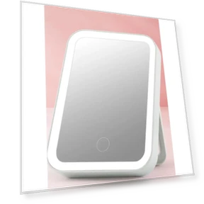 Portable Compact LED Makeup Mirror — Compact & Travel, Makeup Kits