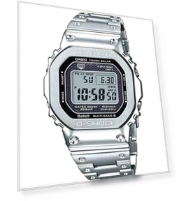 Radio Bluetooth Touch Solar 200M Full Metal Smartphone Link Watch — Men's Timepieces, Casio