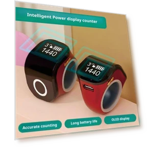Smart Counting Ring with OLED Screen — Smart Rings, electronic