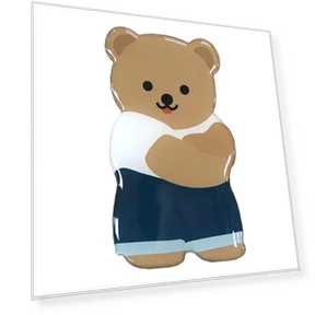 Thank You Friends Smart Talk Plush Teddy Bear — Interactive, Board M Factory