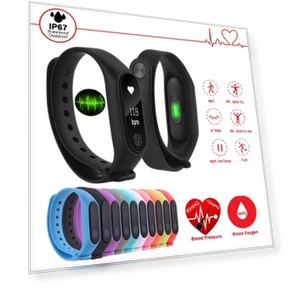 Waterproof Fitness Bracelet — Wearable Accessories, EDC Toy