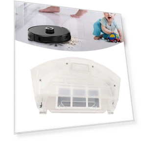 2 in 1 Robot Vacuum Dustbin Water Tank — Smart Cleaning Robots, TaoPo Directs
