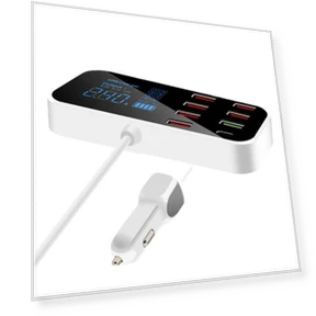 8-Port Car USB Charger — Chargers, NailArt