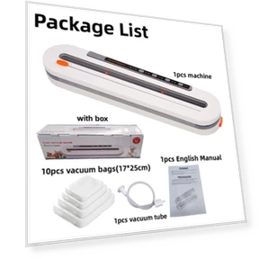 Automatic Powerful Household Vacuum Sealer with Cutter — Vacuum Bags, Factory Discount Outlet