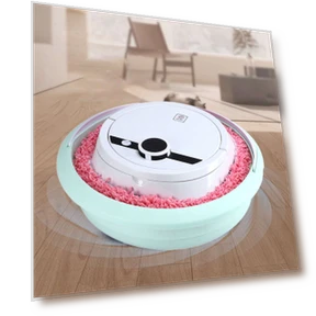 Robot Vacuum with Powerful Suction for Wet and Dry Cleaning — Smart Cleaning Robots, TaoPo Directs