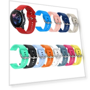 Soft Silicone Waterproof Smart Watch Strap — Bands, caicaichen