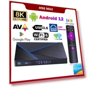 Android 12 Smart TV Box 8K — Ultra HD Media Players, Top