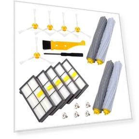 HEPA Filters Main Side Brush — Parts & Accessories, Lntelligent Living Hall