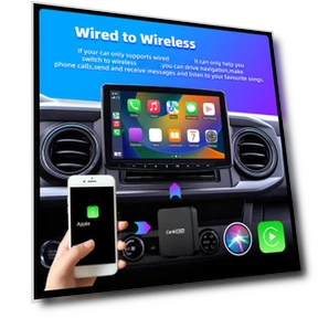 2 in 1 Wireless Android Auto Carplay Adapter — Phone Accessories, Home Textile Home Decoration