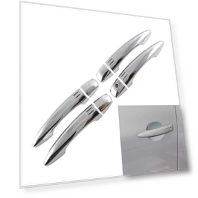 Chrome Car Exterior Side Smart Door Handle Trim — Chrome Trim & Accessories, Lntelligent Living Hall