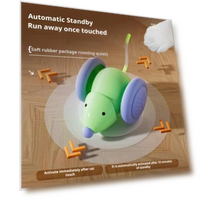 Interactive Electric Cat Toy Mouse — Cat Playthings, SUNJOY HOUSE