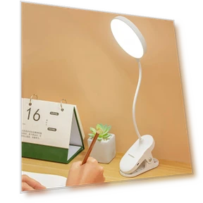 LED Desk Lamp with Touch Night Light — Study & Desk Lighting, Seahorse Home