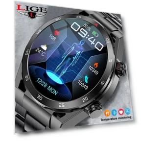 Smart Watch with ECG and Temperature Monitoring — Smartwatches, LIGE
