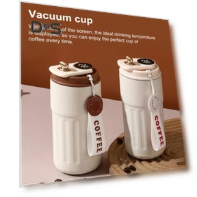 Thermal Coffee Mug with Temperature Display — Beverage Warmers, DYS Kitchen