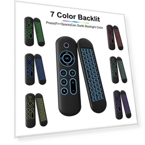 Bluetooth 5.2 Keyboard with 2.4G Wireless Air Mouse and Voice Remote Control — Keyboards, Home Furnishing Department Mall