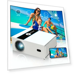 Mini Portable 1080p Projector — Home Theater Projectors, Vivicine