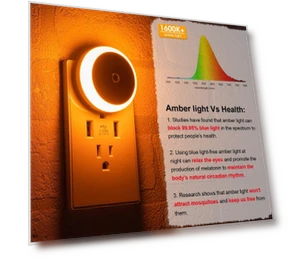 Smart Night Sensor LED Wall Light — Night Lights, Rainbow Rain